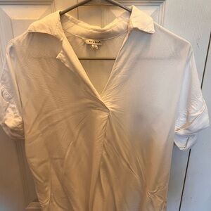 Zara white Button Down Shirt